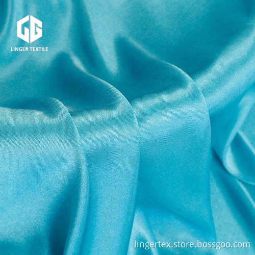 100%Polyester 75D FDY Interlock Fabric With Luster